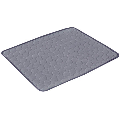 2026 Ice Silk Cooling Dog Bed - Non-Slip, Machine Washable Summer Comfort Mat for Pets of All Sizes