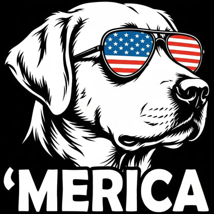 Patriotic Dog Lovers 4th of July Shirt - Funny Golden Retriever, Australian Shepherd, Labrador & Dachshund Tees for Independence Day Celebrations!