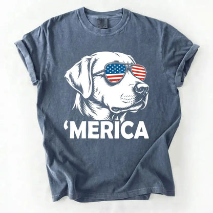 Patriotic Dog Lovers 4th of July Shirt - Funny Golden Retriever, Australian Shepherd, Labrador & Dachshund Tees for Independence Day Celebrations!